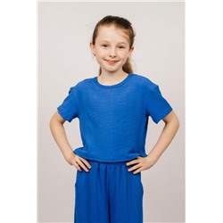 Блузка для девочки 05113 (Синий)