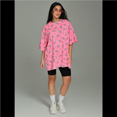 Футболка Ирбис (Розовый)