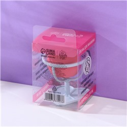 Спонж-капля Doll face, на пластиковой подставке для сушки и хранения, Beauty Fox