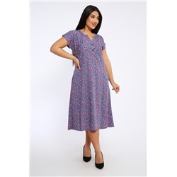 Платье 83509 (Серо-голубой)