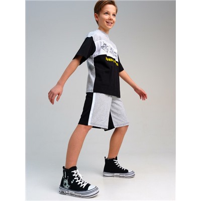 Комплект трикотажный для мальчиков: фуфайка (футболка), шорты