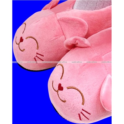 2 пары ПОДАРОЧНЫЙ НАБОР Носки-тапочки женские мягкие Прикольные