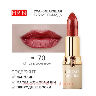 FIRIN Губная помада Нежная тон 070 терракотовый