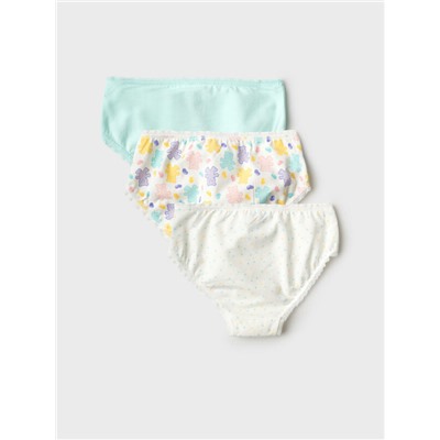 Трусы трикотажные для девочек, 3 шт в комплекте