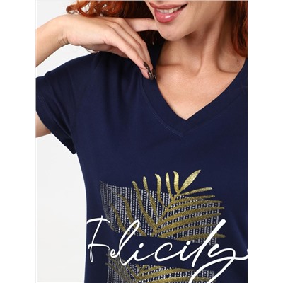 Колеус - футболка чернильный