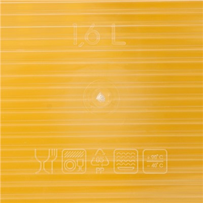 Набор пищевых контейнеров «BioFresh», 3 шт.: 1 л, 1.6 л, 2.3 л, цвет микс