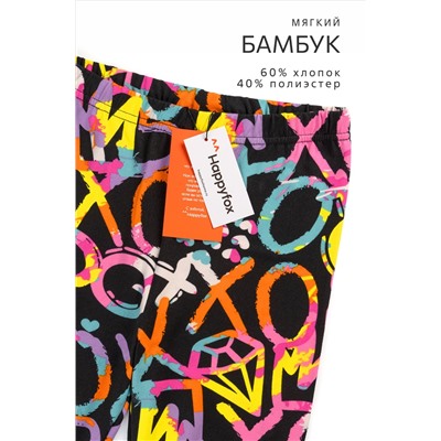 Лосины из бамбука для девочки Happyfox