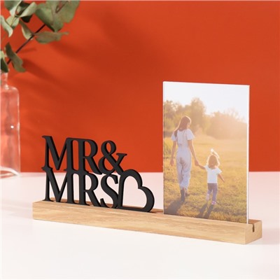 Фоторамка для фото 10×15 см «Мисс и Мистер», 4×27×16.3 см