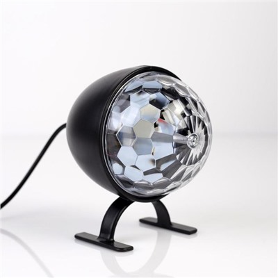 Световой прибор «Полусфера» 5 см, 220 В, свечение RGB