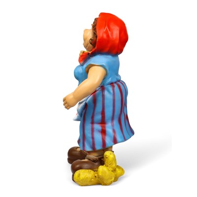 Садовая фигура из полистоуна «Дачница в платье», 55×25×30 см