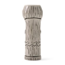 Стакан для коктейлей «Тики», 500 мл, скелетон, керамика, белый