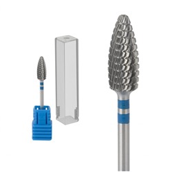 Nail Art Фреза твердосплавная пуля H0615D-M, синий 13283