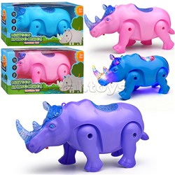 Носорог на батарейках, в коробке