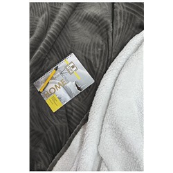 Плед Флайфи ФФ-099 темно-серый НАТАЛИ, 958247