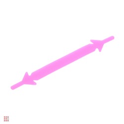 Набор силиконовых шнурков 6 шт