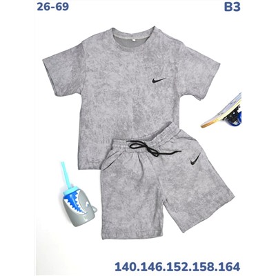 Костюм B3 серый