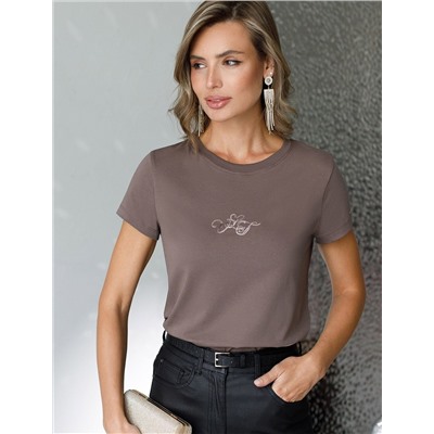 VILATTE Футболка D49.123