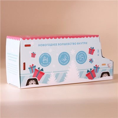 Подарочный набор новогодний «Уютной зимы»: гель для душа, 3×100 мл, URAL LAB