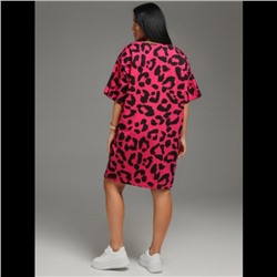 Платье-футболка Вега женское (Малина)