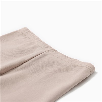 Комплект для девочки (майка и велосипедки) MINAKU, бежевый, рост 104 см