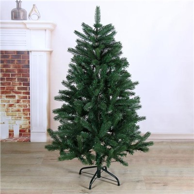 Ёлка светодиодная «Эксклюзив» 120 см диаметр нижнего яруса 75 см, 332 ветки, свечение тёплое белое