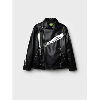 Куртка кожаная для мальчиков