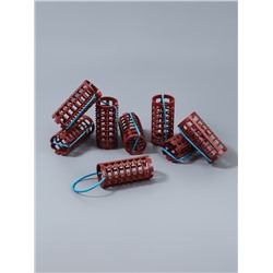 Бигуди на резинке, d=2.7 см, 8 шт., МИКС