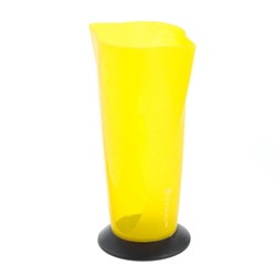 Dewal Мерный стакан прорезиненный с 2 носиками T-004mango, 250 мл 22474