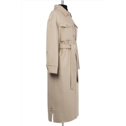 01-10381 Пальто женское демисезонное (пояс)