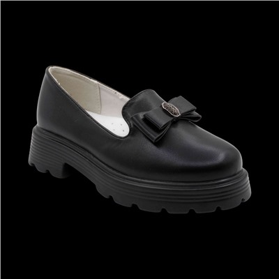 Лоферы AV614-3-1 черные