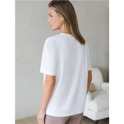 VILATTE Футболка D49.136