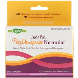 Nature's Way, Формула для пременопаузы, AM/PM, 60 таблеток