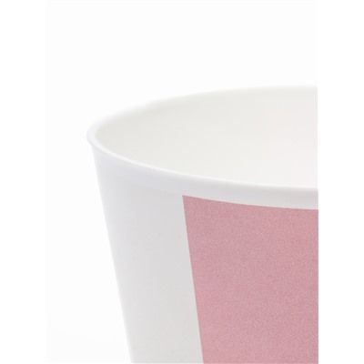 Кашпо для цветов «Цвет», 800 мл, d=12 см, h=11 см, пластиковое