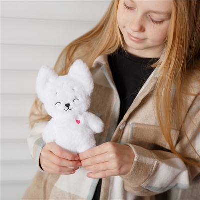 Мягкая игрушка «Песец Дин», 19 см