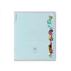 Тетрадь  18л клетка "Ruler Hobby" 63232 ErichKrause