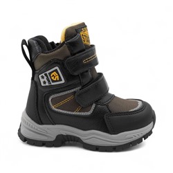 Ботинки мембранные на меху В6671-9 хаки