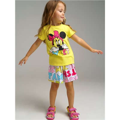 Фуфайка трикотажная для девочек (футболка)