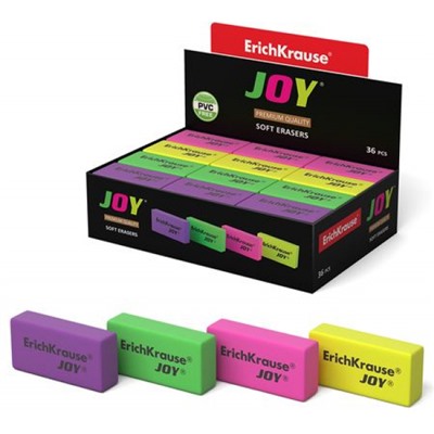 Ластик EK34649 Joy 40х20х10 мм ErichKrause