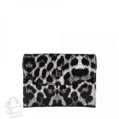 Женский кошелек 7007-9 black white Velina Fabbiano