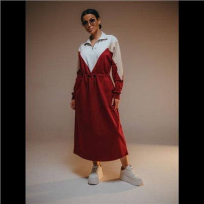 Платье женское Одри (Бордо)