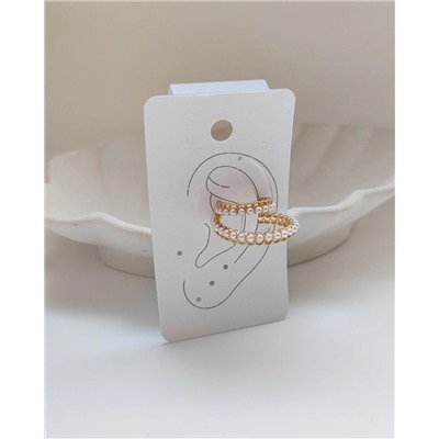 Серьги - кафф