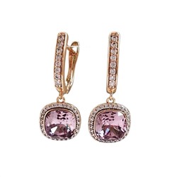 Серьги с кристаллами Swarovski