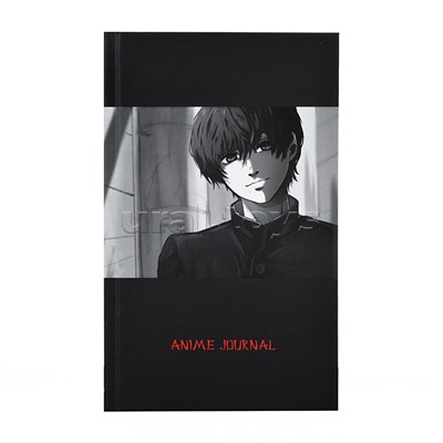 Записная книжка "Аниме 8" 130х210мм, 80л, матовая пленка, твердый переплет, клетка)