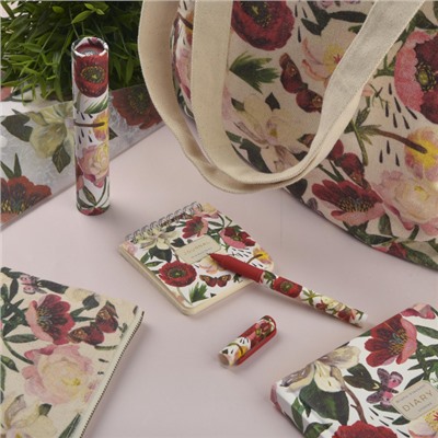 Ручка шариковая 0.7 мм "Флора.Распускаются цветы/Flora.Bloom flowers" синяя в тубе 20-0264/15 Bruno Visconti