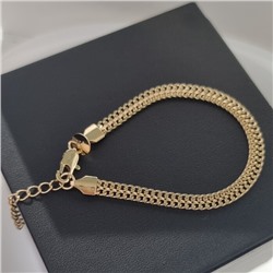 Браслет на руку ювелирная бижутерия Итальянское золото (покрытие желтое 14к), арт.213.994