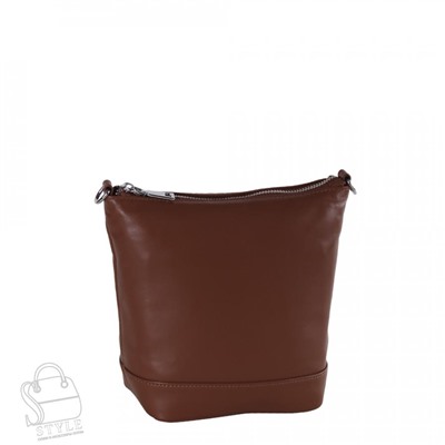 Сумка женская кожаная 9979NN brown Natale Navetta