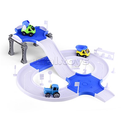 Парковка 1 Трактор "Синий трактор"