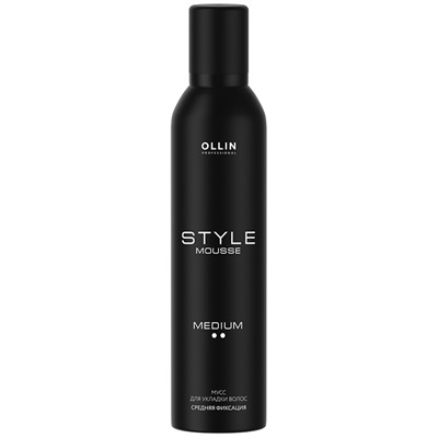 OLLIN Style Мусс для укладки волос средней фиксации 250 мл