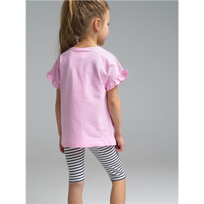 Фуфайка трикотажная для девочек (футболка)