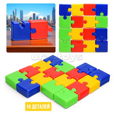 Конструктор "Строитель" пазл 16д